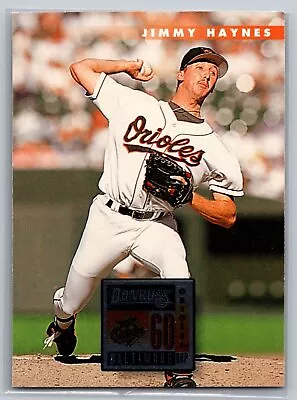 1996 Donruss  Baseball #475 Jimmy Haynes  Baltimore Orioles - Image 1 of 2