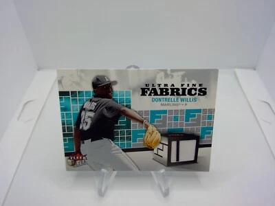 2006 Fleer Ultra Dontrelle Willis超细面料布贴马林鱼#FM-WI — 第 1/2 张图片