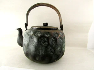 Teapot kettle Tetsubin Nanbu Tekki Cast Iron Japanese - Picture 1 of 14