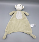 Marks & Spencer Grey Striped Monkey Baby Comforter Soother Blankie 01311532