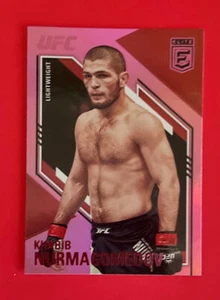 Khabib Nurmagomedov ~ 2021 Panini Chronicles UFC Elite ~ Pink Parallel - Picture 1 of 2