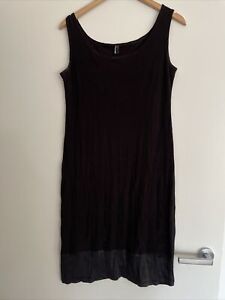 Motto Black Slip Dress EUC, Size Unknown Tag Removed, Would Suit Size12-16