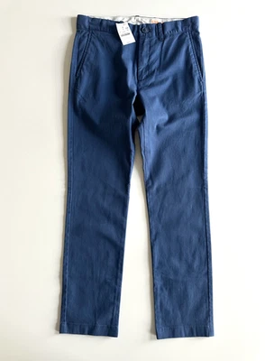 NUEVO Chinos Crewcuts Niños 12 Elastizados Azul Cintura Ajustable Con Etiqueta Foto 1 de 4