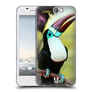 HEAD CASE DESIGNS FAMOUS ANIMALS SOFT GEL CASE & WALLPAPER FOR HTC ONE A9 - Picture 1 of 34