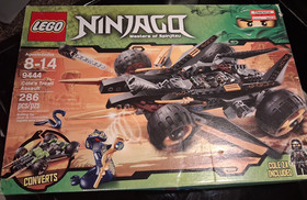 NEW Lego Ninjago Cole's Tread Assault 9444 Factory Sealed Box Wear