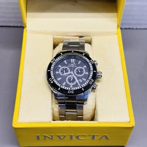 Invicta Herren 1203 SWISS Chronograph ALL Stainless UHR - Bild 1 von 9
