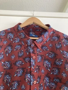 Cotton Traders Shirt 4xl Xxxxl 30 Inch Pit To Pit POLYESTER EASY CARE - Picture 1 of 3