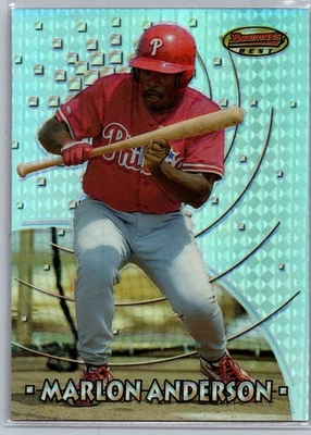 1997 Bowman's Best Marlon Anderson Refractors #174 - Image 1 of 2