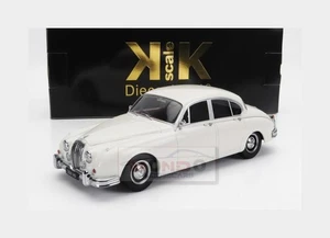 1:18 KK SCALE Daimler 250 V6 Rhd 1962 Black Interior White KKDC181034 MMC - Picture 1 of 2