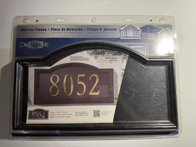 *NUEVO* DeSign-it Placa de Arco Productos Marco Estándar Negro Foto 1 de 3