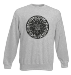Sudadera Viking Shield I Pulóver Valhalla Vikings Odín Loki Thor Ragnar Nórdico - Imagen 1 de 1