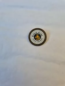 VINTAGE CLASSIC KINGS ACRE GOLF CLUB GC COURSE GOLF BALL MARKER - Picture 1 of 2