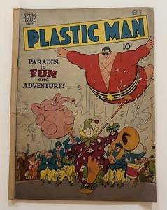 Original Plastic Man #11 1948 Golden Age Comic Book - Picture 1 of 2