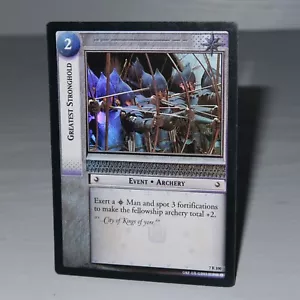 El Señor de los Anillos TCG Lámina Rara 7R100 Gran Fortaleza (Gondor) - Imagen 1 de 8