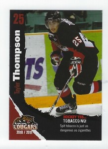 2010-11 Prince George Cougars (WHL) Tayler Thompson (Piráti Chomutov)