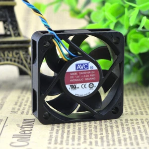 AVC 5015 DA0515R12H 12V 0.2A 5CM High Air Volume 4-wire/PWM Cooling Fan - Picture 1 of 5
