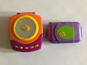 Polly Pocket BlueBird 1998 CD Player & Camera - Compacts ONLY - No Dolls - Picture 1 of 3