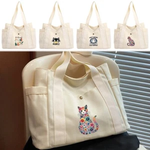 Borsa grande capacità borsa versatile borsa laptop lavoro studente classe nel Regno Unito - Foto 1 di 33