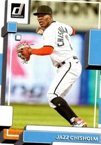 2022 Donruss Holo Blue Jazz Chisholm Miami Marlins #106 - Picture 1 of 2