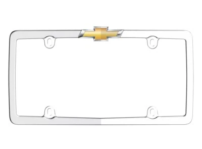 Cruiser Accessories License Plate Frame Chevy Chrome/Gold 10437 - Image 1 of 2