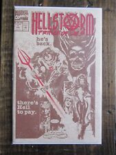 Marvel 1993 HELLSTORM Comic Book Issue # 1 First Issue of the Series
