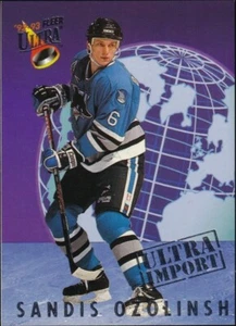 1992-93 Fleer Ultra Ultra Imports #19 - Sandis Ozolinsh - Picture 1 of 2