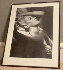 Gerahmtes berühmtes mittleres Foto gedruckt von Marilyn Monroe von Milton Green. 20 x 16. - Bild 1 von 3