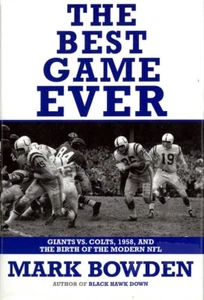 Raymond Berry signed The Best Game Ever: Giants/Colts 1958 Hardcover Book- COA - Picture 1 of 2