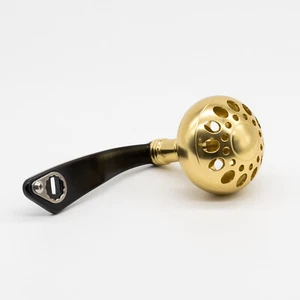 Handle (3") w/ Round Knob w/ 2 BEARINGS for Torium Tekota Trinidad Tranx Reels - Picture 1 of 9