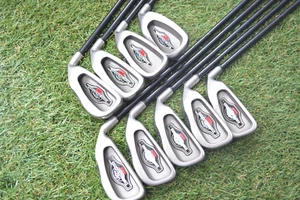 Callaway Big Bertha Iron Set 3-9 Pw Sw 9pc RH RCH96 Graphite Regular Men Golf - Picture 1 of 17