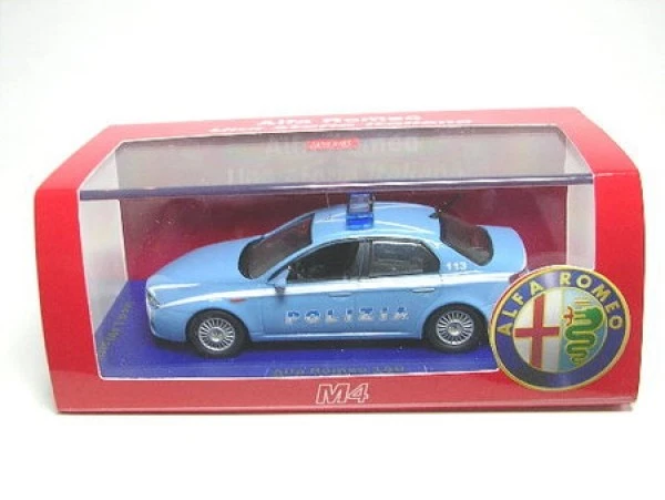 Alfa Romeo 159 Polizia Stradale In OVP 1:43 M4 - Immagine 1 di 1