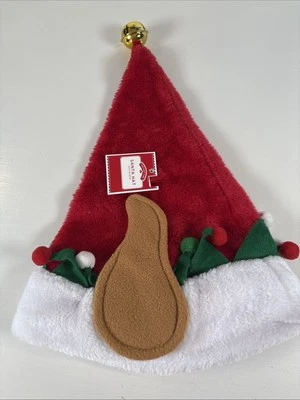 Nuevo Sombrero de Elfo Día de Vacaciones con Orejas Fiesta de Navidad Papá Noel Foto 1 de 4