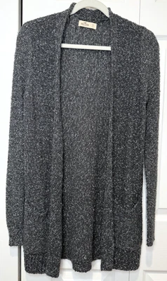 Suéter Cárdigan Abierto Hollister Mujer Mármol Talla S Fairy Grunge Dark Academia Foto 1 de 4