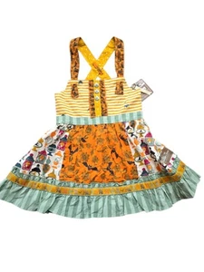 MATILDA JANE 6 TRICK OR TREAT HALLOWEEN KNOT TOP Choose Your Path (1101) - Picture 1 of 7