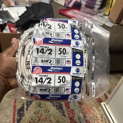 14/2 romex 50 ft