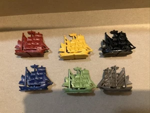 Juego de la Vida Piratas del Caribe Hombre Muerto 6 Plástico Seafarin Barcos Piezas - Imagen 1 de 4