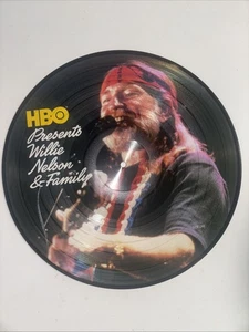 WILLIE NELSON 1983 "HBO PRESENTS WILLIE NELSON & FAMILY" 12" PICTURE DISC - Picture 1 of 4