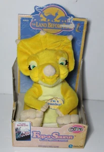 1996 Equity Toys LAND BEFORE TIME FLOP-A-SAURUS CERA Sitzsack Dinosaurier PLÜSCH NEU - Bild 1 von 23