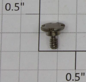 Lionel 260E-24C O Gauge Short Nickel Notched Head Side Rod Screw - Photo 1 sur 2
