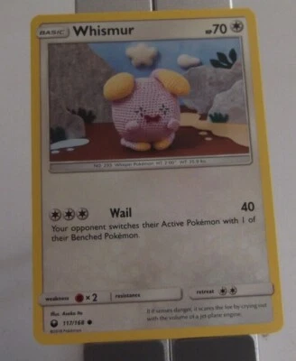 102PK117 - Whismur - 117/168 - Celestial Storm - Common  - Image 1 of 2