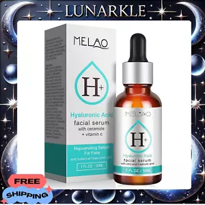 Hyaluronic Acid Serum for Face with Vitamin C, Ceramide - Smoothing, Firming - Picture 1 of 8