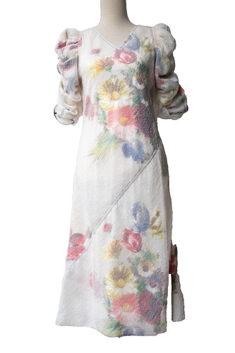 CELINE Abito floreale Céline Phoebe Philo Resort 2017 Fr40 M