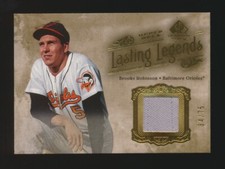 2005 SP Legendary Cuts LASTING LEGENDS Gold -BROOKS ROBINSON (Orioles)Ser #34/75