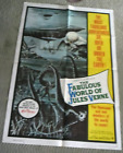 FABULOUS WORLD OF JULES VERNE Original 1sh Movie Poster 1961