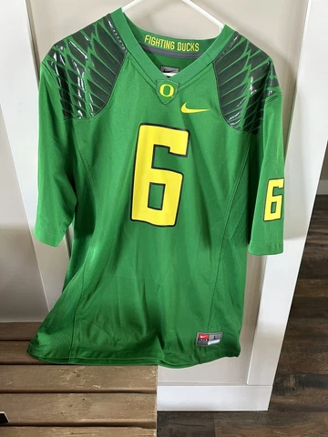 Oregon Ducks Nike Throwback FOOTBALL JERSEY De'Anthony Thomas #6 MEN'S L Cover