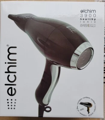 New Elchim 3900 Healthy Iconic Hair Dryer BLACK GOLD 2000-2400 Watts - Image 1 of 4