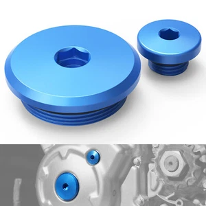 CNC Engine Crankcase Cover Plug For Yamaha YZ250F 2014-2023 YZ250FX 2015-2023 - Picture 1 of 10