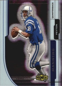 2000 UD Ionix Football #23 Peyton Manning