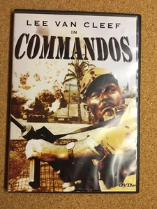COMMANDOS LEE VAN CLEEF WW2 DVD MOVIE 2004 (THIN CASE) - Picture 1 of 4