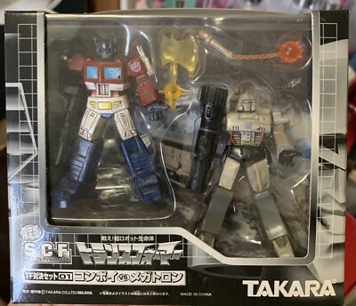 Transformers SCF Limited Convoy vs Megatron TF01 2002 Takara New in box Rare! - Image 1 of 4